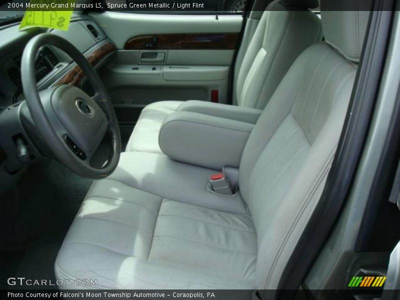 Spruce Green Metallic / Light Flint 2004 Mercury Grand Marquis LS