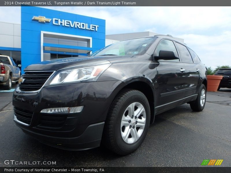 Tungsten Metallic / Dark Titanium/Light Titanium 2014 Chevrolet Traverse LS