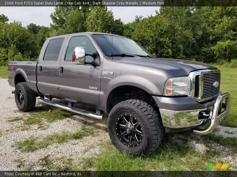 Dark Shadow Grey Metallic / Medium Flint 2006 Ford F350 Super Duty Lariat Crew Cab 4x4
