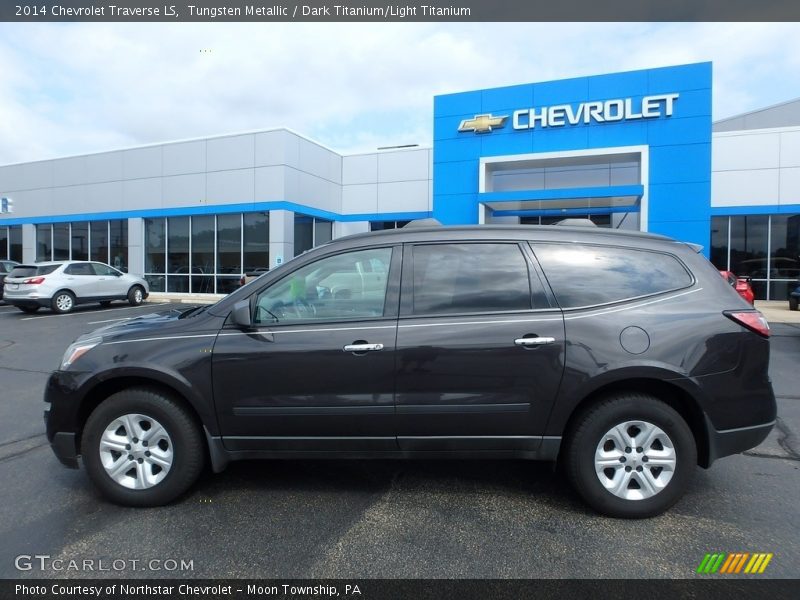 Tungsten Metallic / Dark Titanium/Light Titanium 2014 Chevrolet Traverse LS