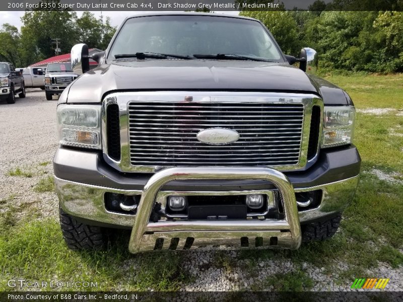 Dark Shadow Grey Metallic / Medium Flint 2006 Ford F350 Super Duty Lariat Crew Cab 4x4