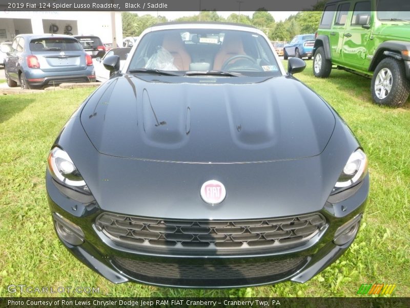 Black / Saddle 2019 Fiat 124 Spider Lusso Roadster