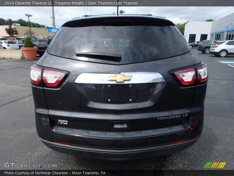 Tungsten Metallic / Dark Titanium/Light Titanium 2014 Chevrolet Traverse LS