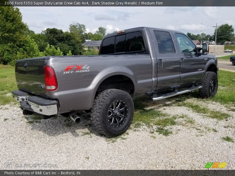 Dark Shadow Grey Metallic / Medium Flint 2006 Ford F350 Super Duty Lariat Crew Cab 4x4