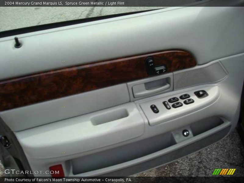 Spruce Green Metallic / Light Flint 2004 Mercury Grand Marquis LS