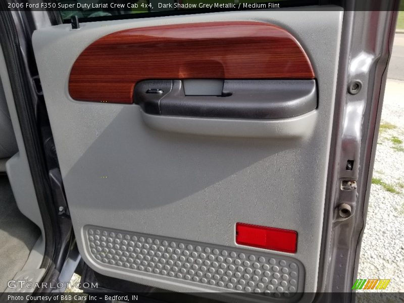Dark Shadow Grey Metallic / Medium Flint 2006 Ford F350 Super Duty Lariat Crew Cab 4x4