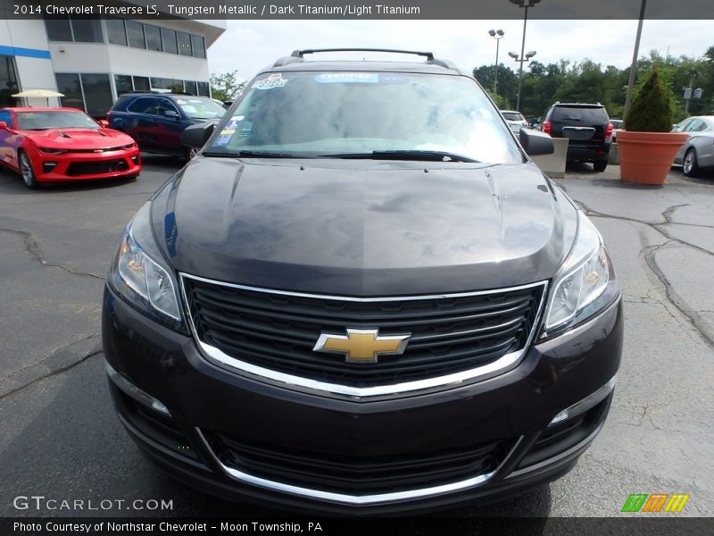 Tungsten Metallic / Dark Titanium/Light Titanium 2014 Chevrolet Traverse LS