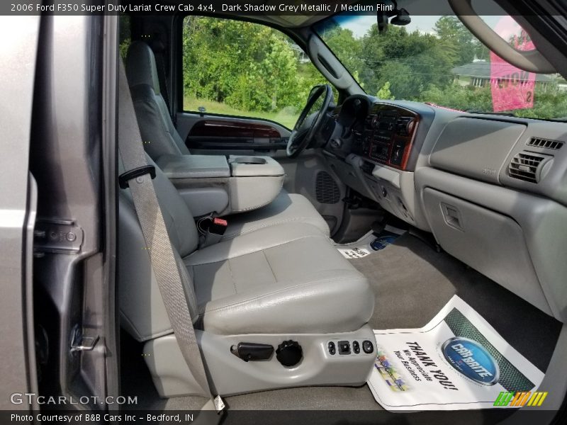 Dark Shadow Grey Metallic / Medium Flint 2006 Ford F350 Super Duty Lariat Crew Cab 4x4
