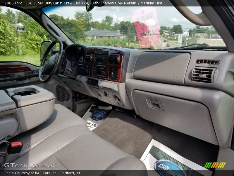 Dark Shadow Grey Metallic / Medium Flint 2006 Ford F350 Super Duty Lariat Crew Cab 4x4