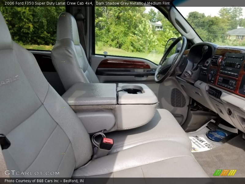 Dark Shadow Grey Metallic / Medium Flint 2006 Ford F350 Super Duty Lariat Crew Cab 4x4