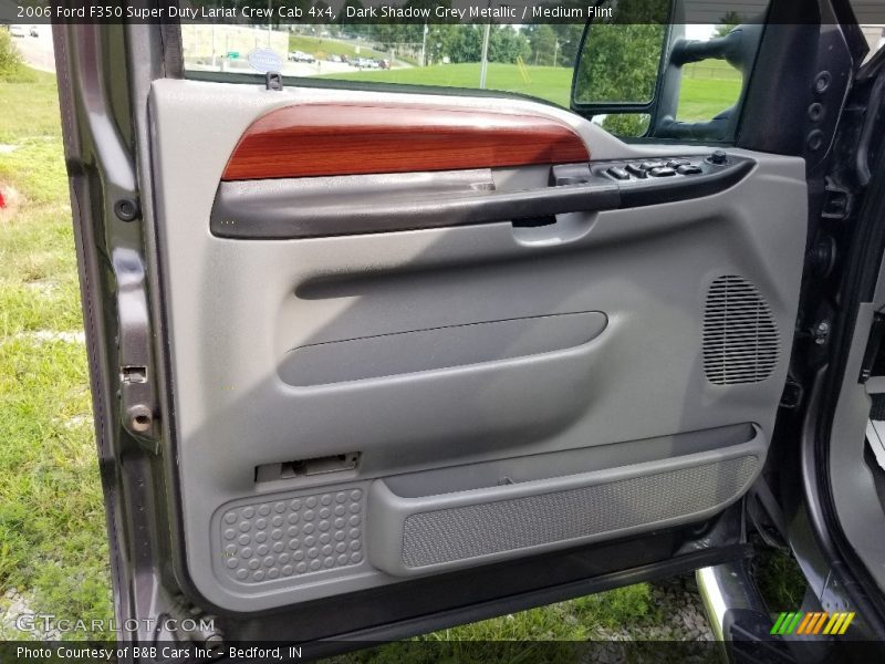Dark Shadow Grey Metallic / Medium Flint 2006 Ford F350 Super Duty Lariat Crew Cab 4x4