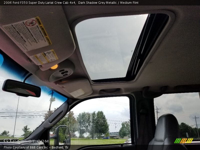 Dark Shadow Grey Metallic / Medium Flint 2006 Ford F350 Super Duty Lariat Crew Cab 4x4
