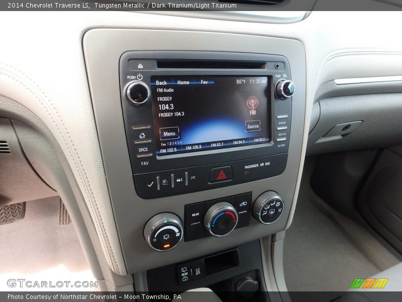 Tungsten Metallic / Dark Titanium/Light Titanium 2014 Chevrolet Traverse LS