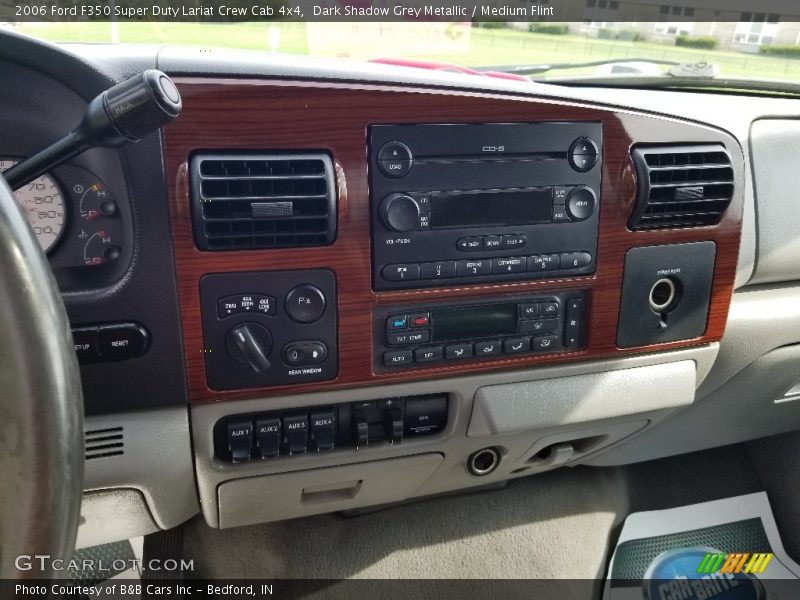 Dark Shadow Grey Metallic / Medium Flint 2006 Ford F350 Super Duty Lariat Crew Cab 4x4