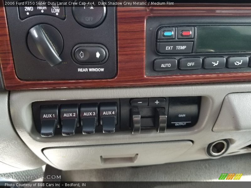 Dark Shadow Grey Metallic / Medium Flint 2006 Ford F350 Super Duty Lariat Crew Cab 4x4