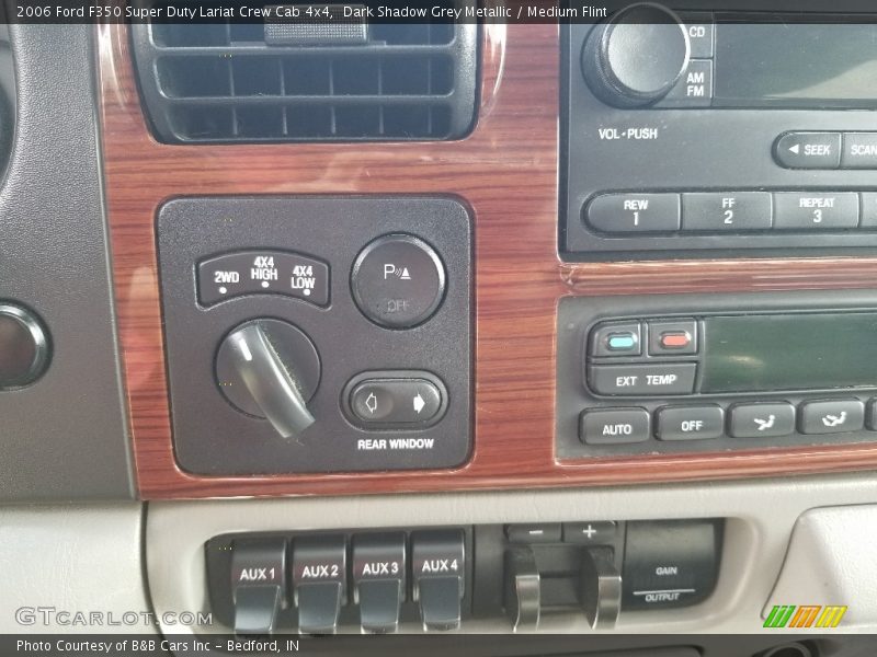 Dark Shadow Grey Metallic / Medium Flint 2006 Ford F350 Super Duty Lariat Crew Cab 4x4