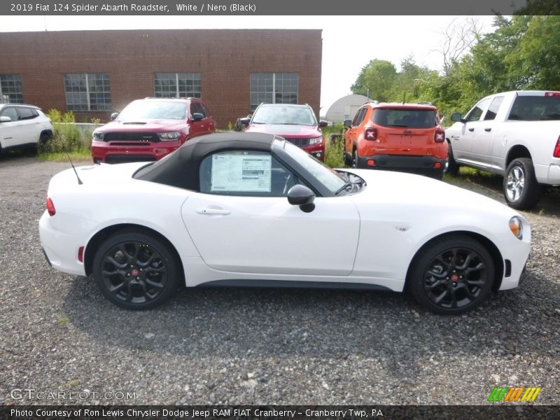  2019 124 Spider Abarth Roadster White