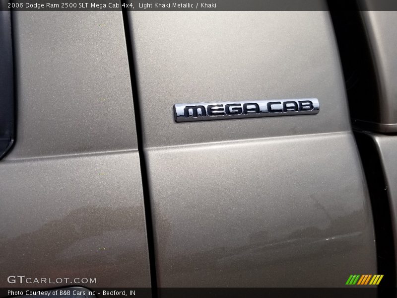 Light Khaki Metallic / Khaki 2006 Dodge Ram 2500 SLT Mega Cab 4x4