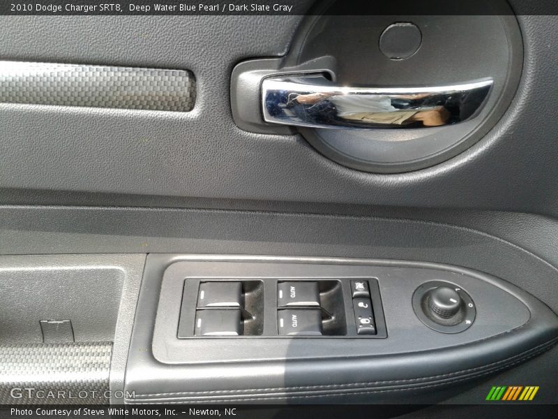 Deep Water Blue Pearl / Dark Slate Gray 2010 Dodge Charger SRT8