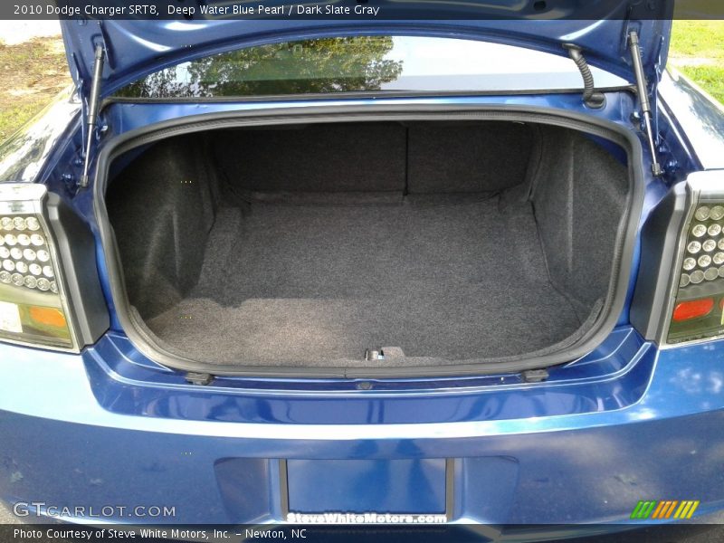 Deep Water Blue Pearl / Dark Slate Gray 2010 Dodge Charger SRT8