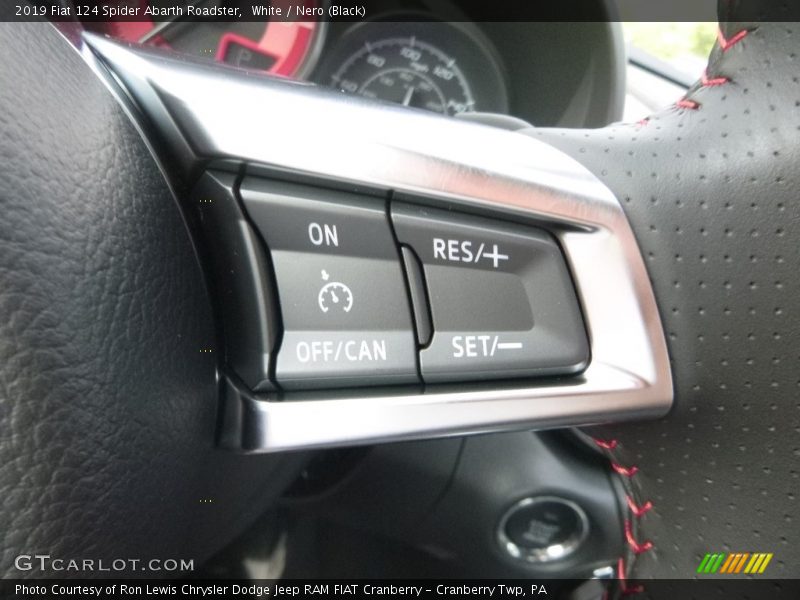  2019 124 Spider Abarth Roadster Steering Wheel