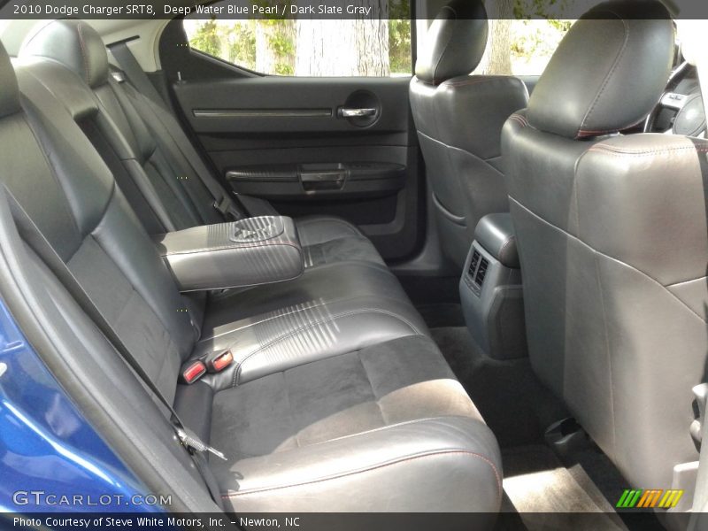 Deep Water Blue Pearl / Dark Slate Gray 2010 Dodge Charger SRT8