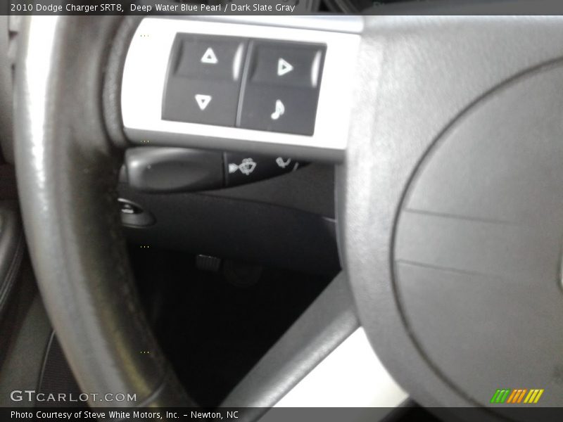 Deep Water Blue Pearl / Dark Slate Gray 2010 Dodge Charger SRT8