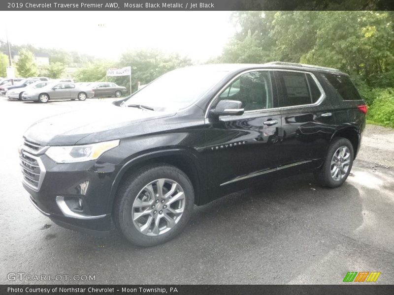 Mosaic Black Metallic / Jet Black 2019 Chevrolet Traverse Premier AWD