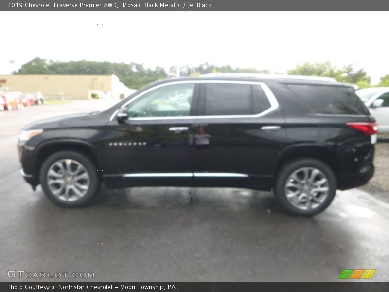 Mosaic Black Metallic / Jet Black 2019 Chevrolet Traverse Premier AWD