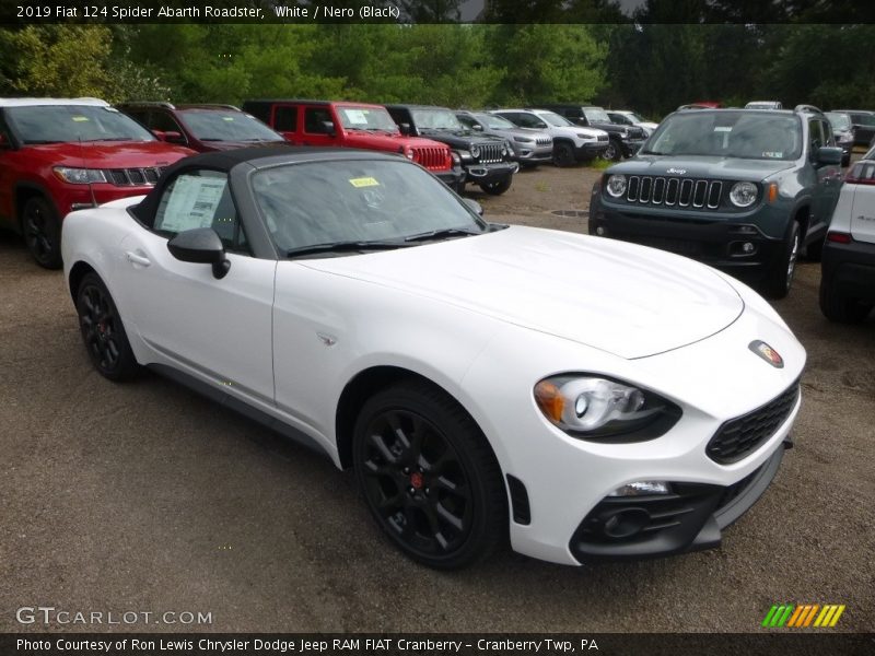 Front 3/4 View of 2019 124 Spider Abarth Roadster