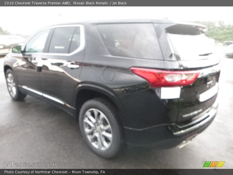 Mosaic Black Metallic / Jet Black 2019 Chevrolet Traverse Premier AWD