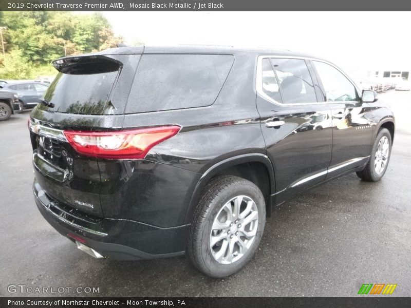Mosaic Black Metallic / Jet Black 2019 Chevrolet Traverse Premier AWD