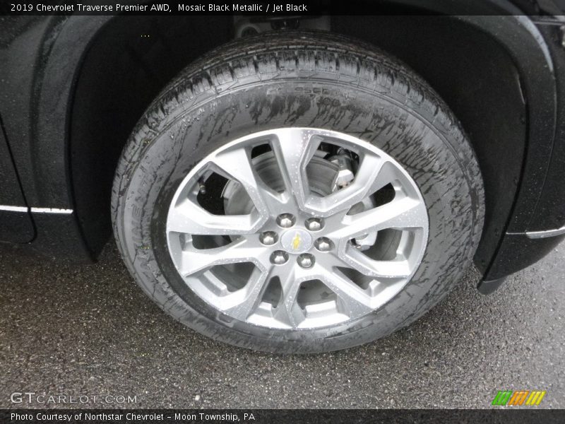 Mosaic Black Metallic / Jet Black 2019 Chevrolet Traverse Premier AWD