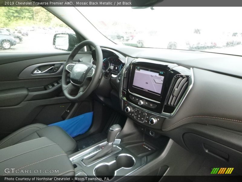 Mosaic Black Metallic / Jet Black 2019 Chevrolet Traverse Premier AWD