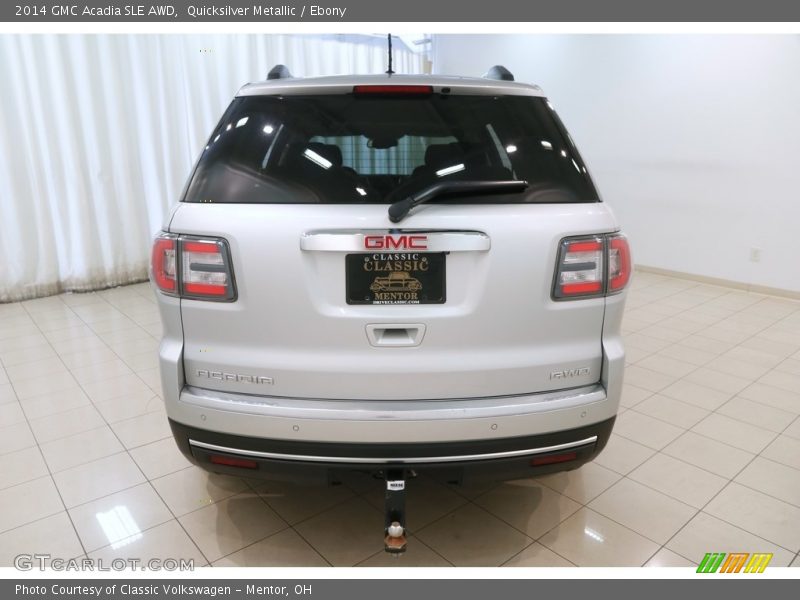 Quicksilver Metallic / Ebony 2014 GMC Acadia SLE AWD