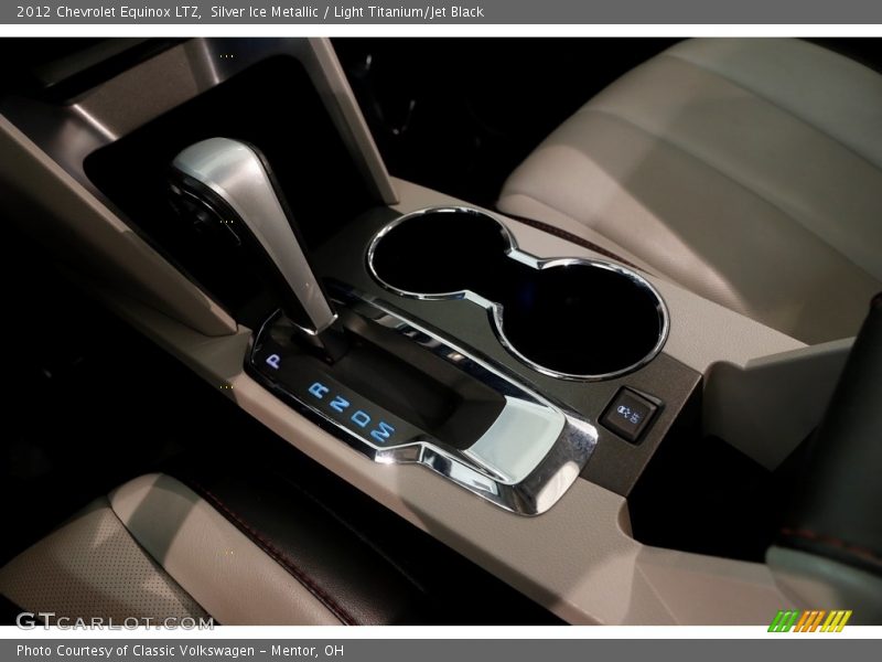 Silver Ice Metallic / Light Titanium/Jet Black 2012 Chevrolet Equinox LTZ