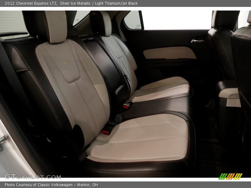 Silver Ice Metallic / Light Titanium/Jet Black 2012 Chevrolet Equinox LTZ
