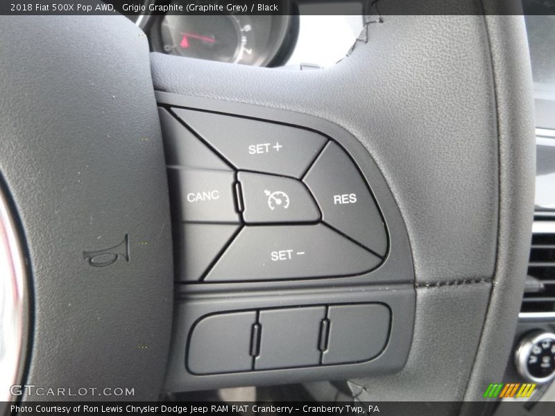 2018 500X Pop AWD Steering Wheel