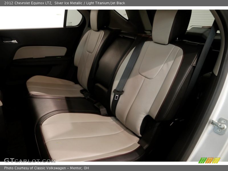 Silver Ice Metallic / Light Titanium/Jet Black 2012 Chevrolet Equinox LTZ
