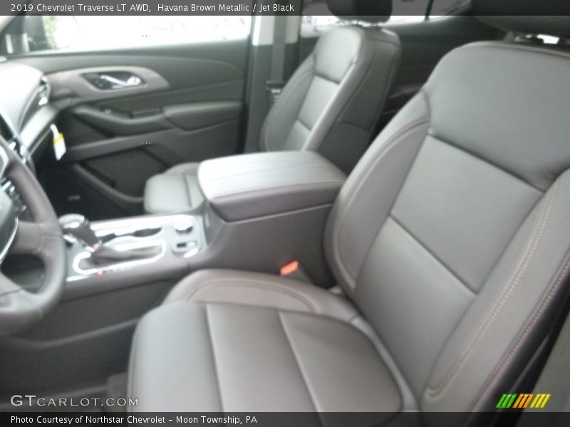 Havana Brown Metallic / Jet Black 2019 Chevrolet Traverse LT AWD