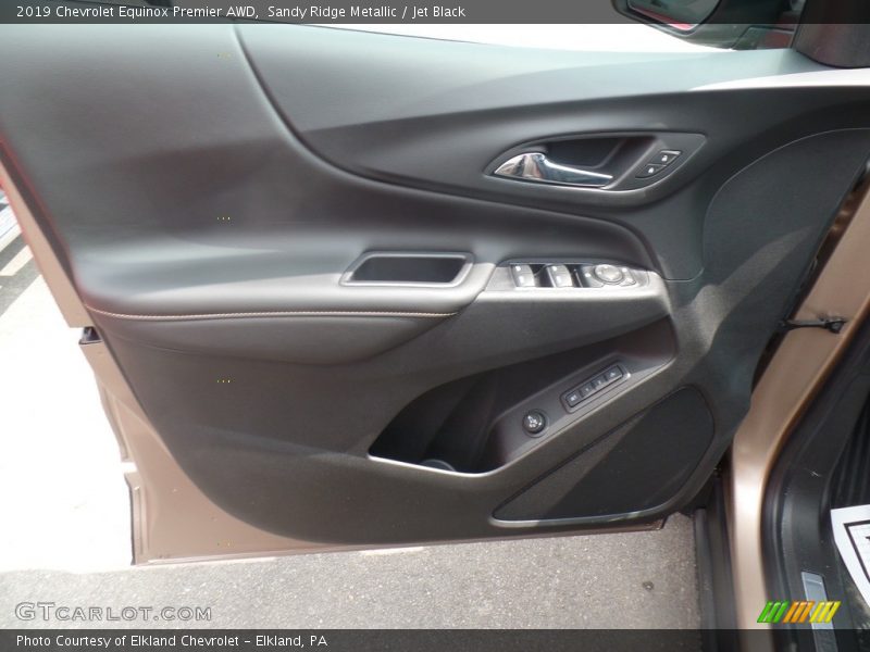 Sandy Ridge Metallic / Jet Black 2019 Chevrolet Equinox Premier AWD