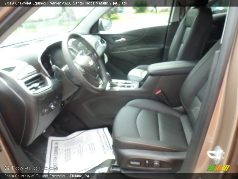 Sandy Ridge Metallic / Jet Black 2019 Chevrolet Equinox Premier AWD