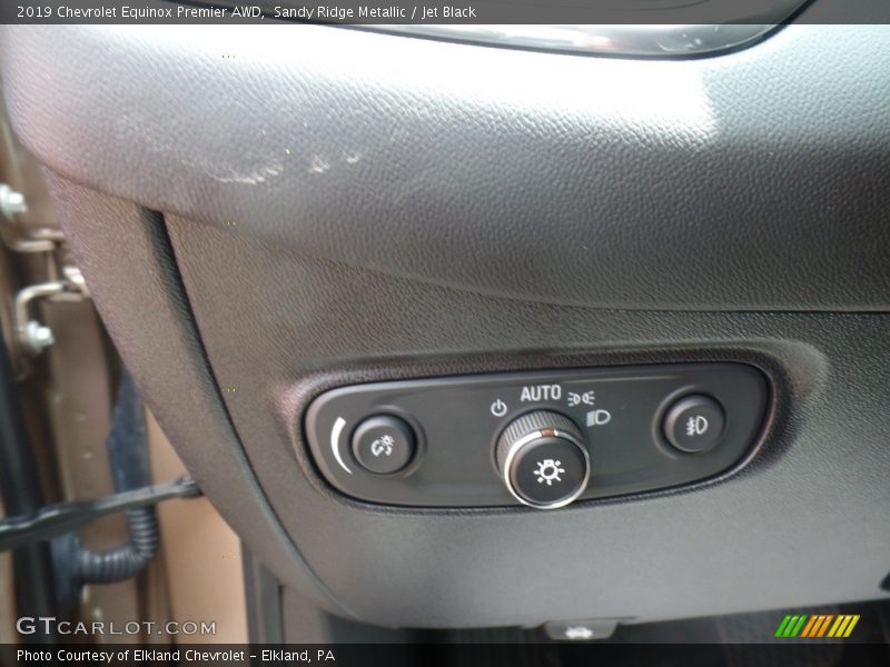 Sandy Ridge Metallic / Jet Black 2019 Chevrolet Equinox Premier AWD