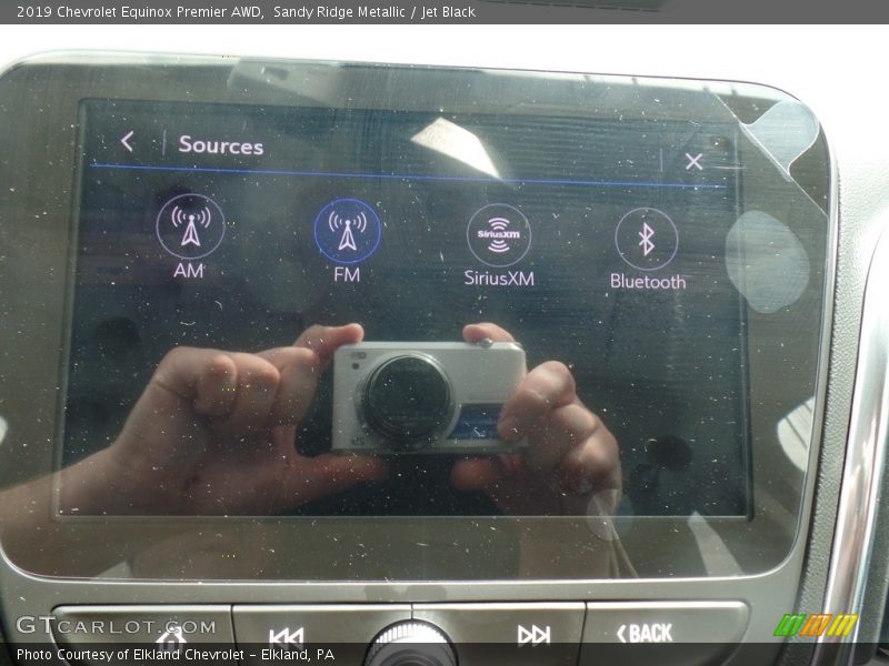 Sandy Ridge Metallic / Jet Black 2019 Chevrolet Equinox Premier AWD