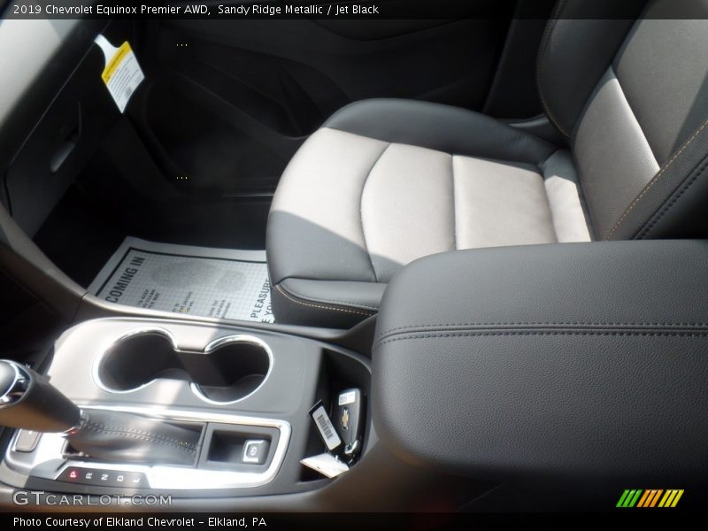Sandy Ridge Metallic / Jet Black 2019 Chevrolet Equinox Premier AWD