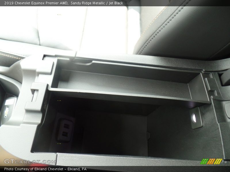 Sandy Ridge Metallic / Jet Black 2019 Chevrolet Equinox Premier AWD