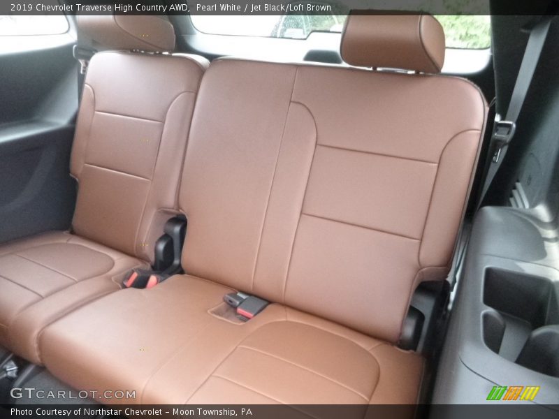 Rear Seat of 2019 Traverse High Country AWD