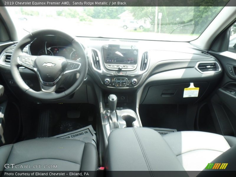 Sandy Ridge Metallic / Jet Black 2019 Chevrolet Equinox Premier AWD
