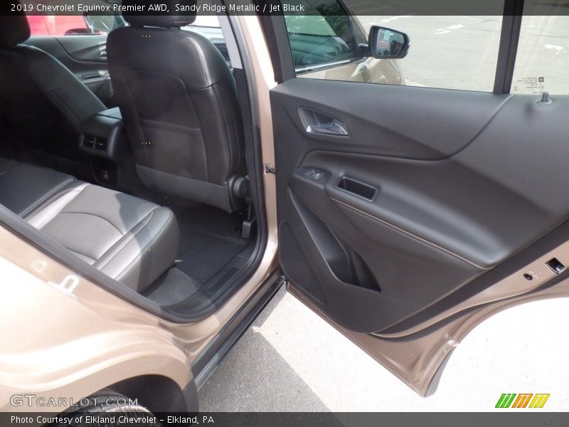 Sandy Ridge Metallic / Jet Black 2019 Chevrolet Equinox Premier AWD
