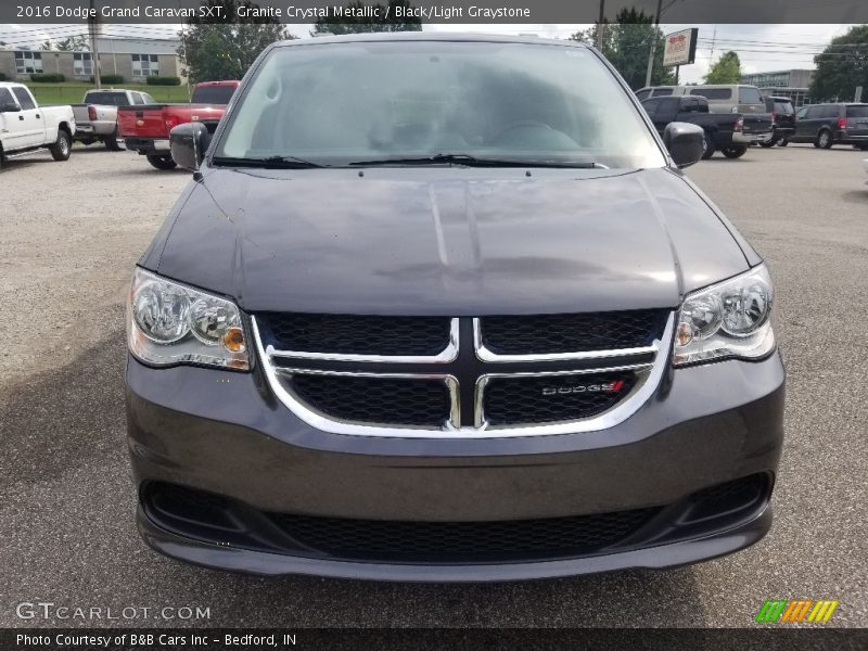 Granite Crystal Metallic / Black/Light Graystone 2016 Dodge Grand Caravan SXT